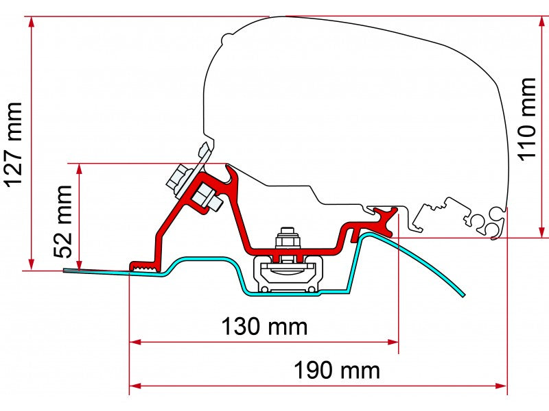 Fiamma Awning Adapters