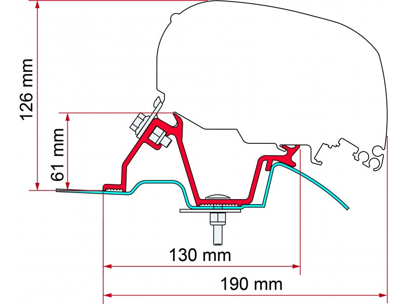 Fiamma Awning Adapters
